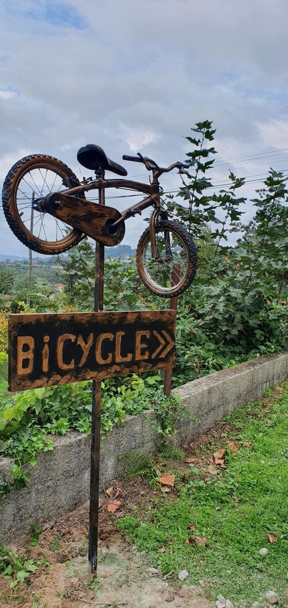 Bicycle House Villa Felgueiras Exteriör bild